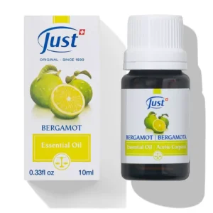 Aceite Esencial de Bergamota de Swiss Just para aromaterapia y difusión en casa — Rincón de Bienestar