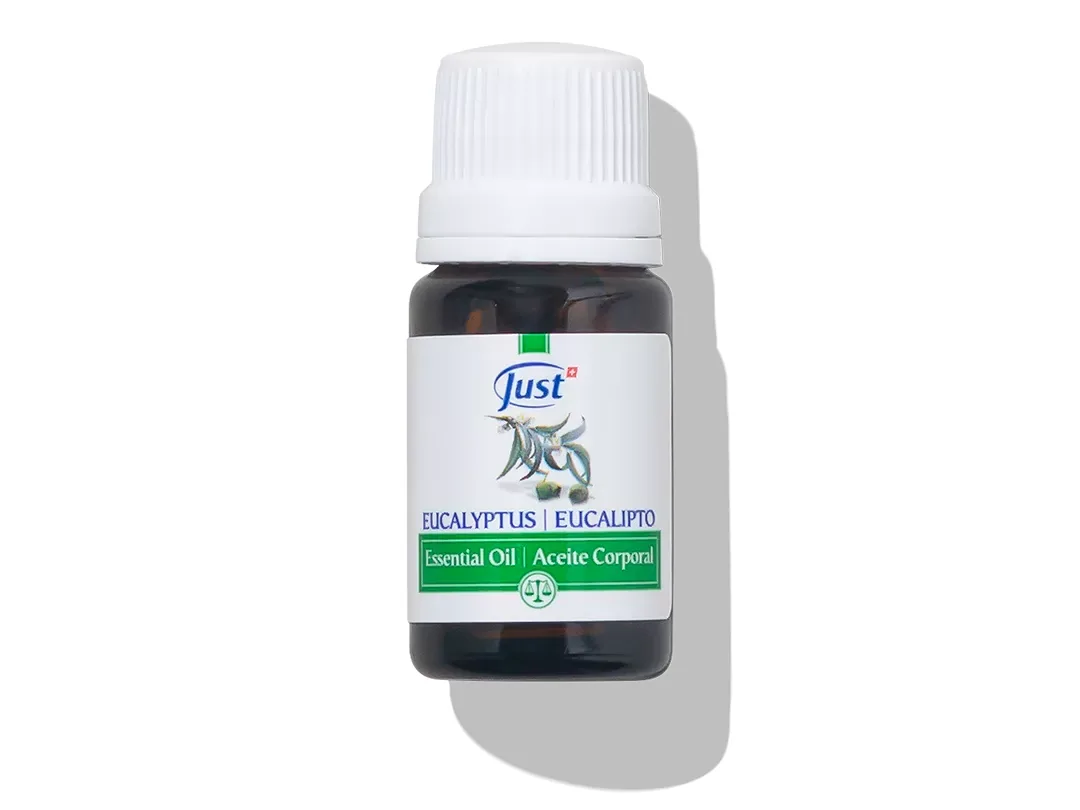 Aceite Esencial de Eucalipto de Swiss Just para aromaterapia y difusión en casa — Rincón de Bienestar