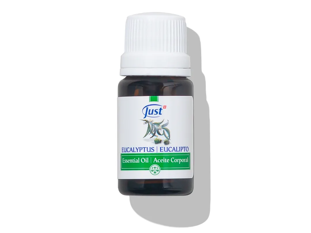 Aceite Esencial de Eucalipto de Swiss Just para aromaterapia y difusión en casa — Rincón de Bienestar