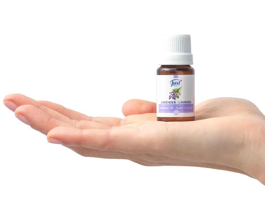 Aceite Esencial de Lavanda de Swiss Just para aromaterapia y difusión en casa — Rincón de Bienestar