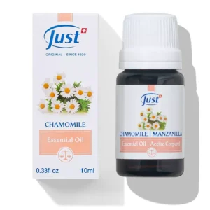 Aceite Esencial de Manzanilla de Swiss Just para aromaterapia y difusión en casa — Rincón de Bienestar