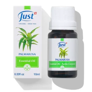 Aceite Esencial de Palmarosa de Swiss Just para aromaterapia y difusión en casa — Rincón de Bienestar