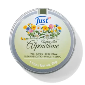 Alpencreme de Swiss Just para el cuidado de la piel — Rincón de Bienestar