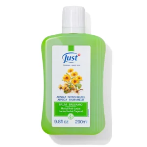 Bálsamo Corporal con Árnica y Hamamelis de Swiss Just para masaje de recuperación muscular — Rincón de Bienestar