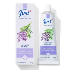 Crema de Lavanda de Swiss Just para el cuidado de la piel — Rincón de Bienestar
