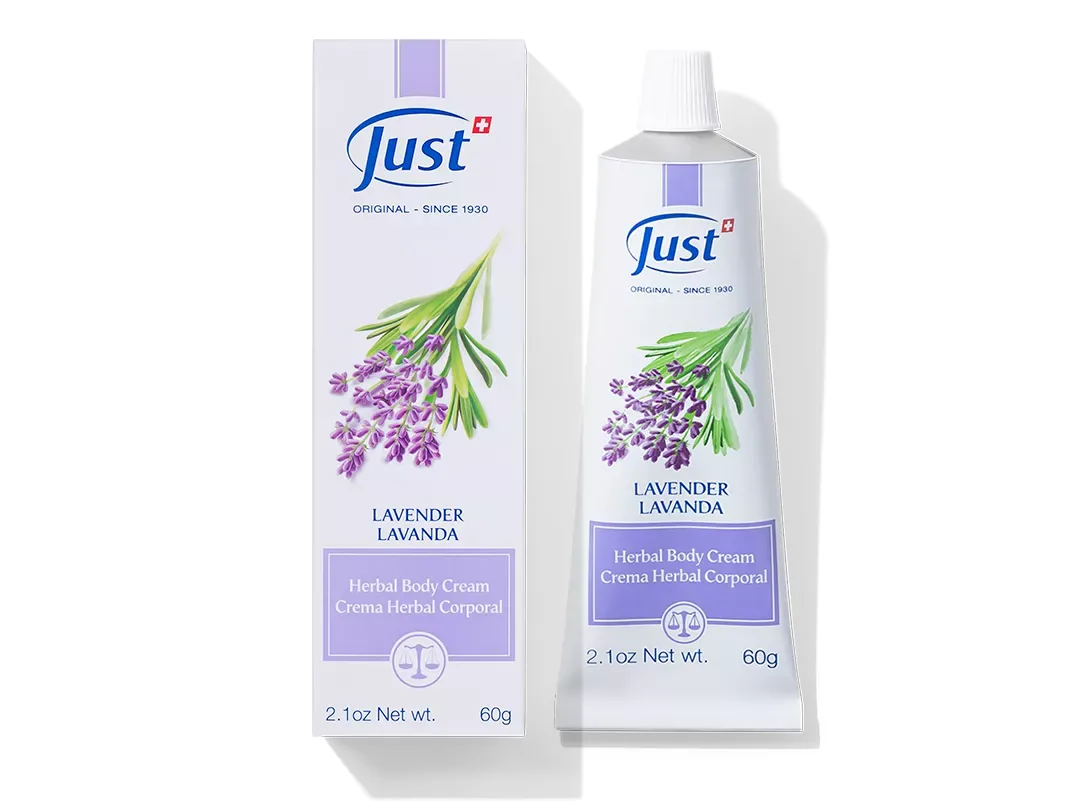 Crema de Lavanda de Swiss Just para el cuidado de la piel — Rincón de Bienestar