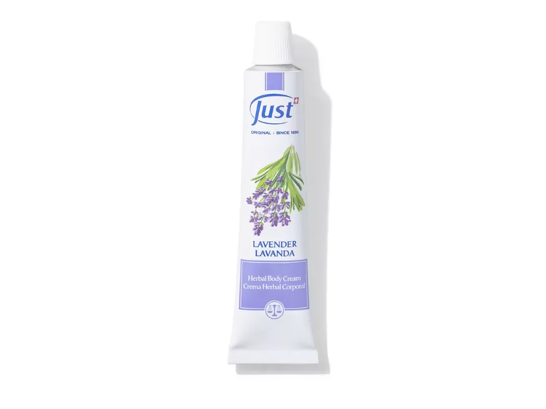 Crema de Lavanda de Swiss Just para el cuidado de la piel — Rincón de Bienestar