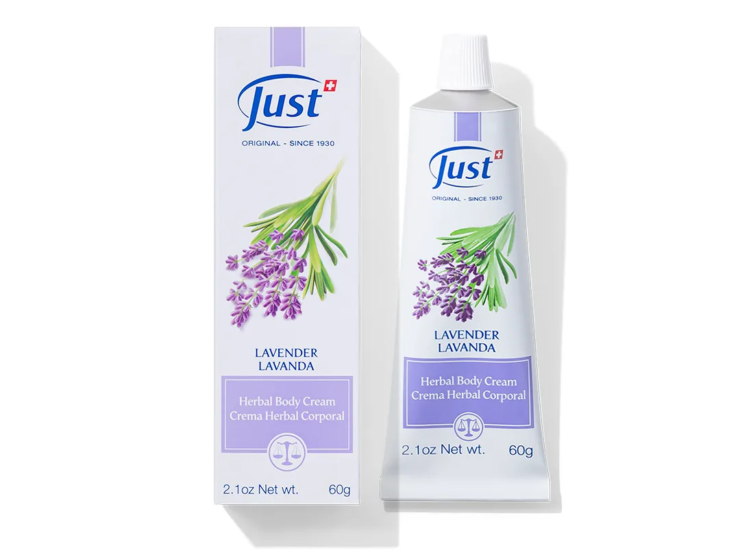 Crema de Lavanda de Swiss Just para el cuidado de la piel — Rincón de Bienestar