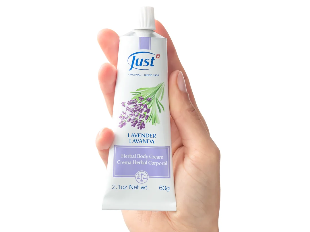 Crema de Lavanda de Swiss Just para el cuidado de la piel — Rincón de Bienestar