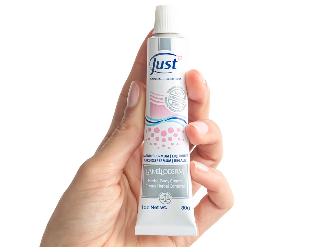 Crema Lamelloderm de Swiss Just para el cuidado de la piel — Rincón de Bienestar