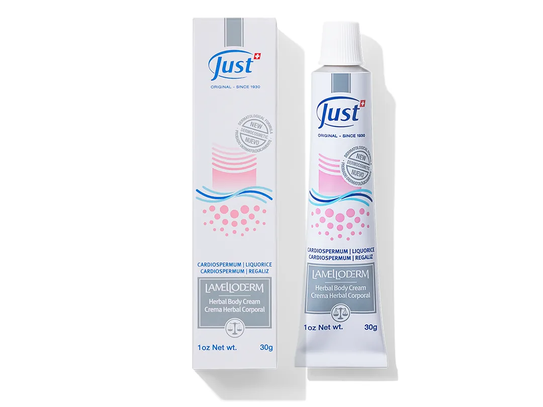 Crema Lamelloderm de Swiss Just para el cuidado de la piel — Rincón de Bienestar