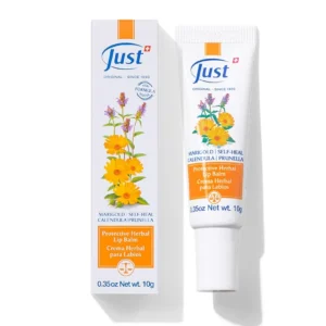 Crema para Labios de Caléndula y Prunella de Swiss Just para el cuidado de los labios — Rincón de Bienestar