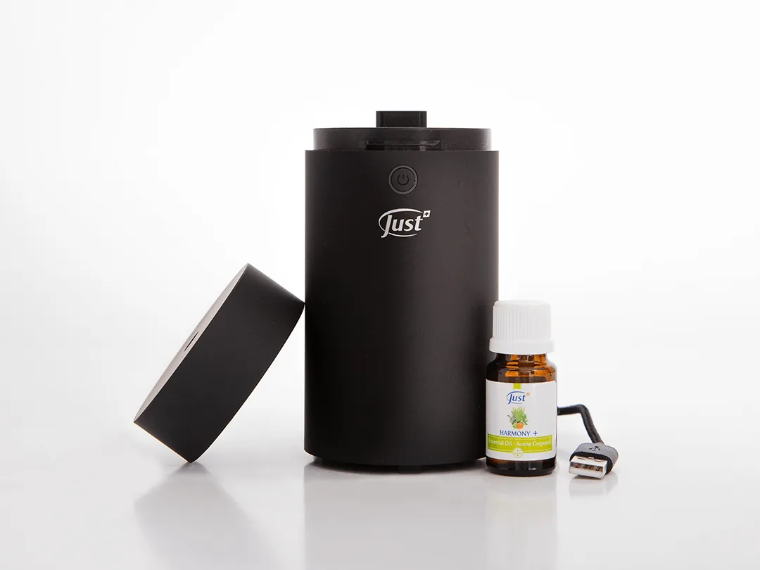 Difusor Soft Cylinder, difusor de aromaterapia Swiss Just para el hogar — Rincón de Bienestar