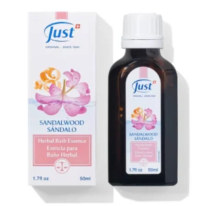 Esencia para Baño de Sándalo de Swiss Just para un baño relajante en casa — Rincón de Bienestar