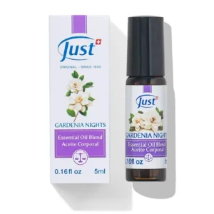 Gardenia Nights de Swiss Just, mezcla de aceites esenciales para aromaterapia — Rincón de Bienestar