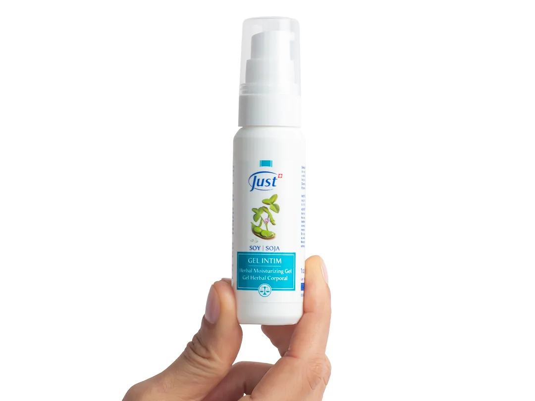 Gel Intim Humectante de Soja de Swiss Just para la higiene íntima diaria — Rincón de Bienestar