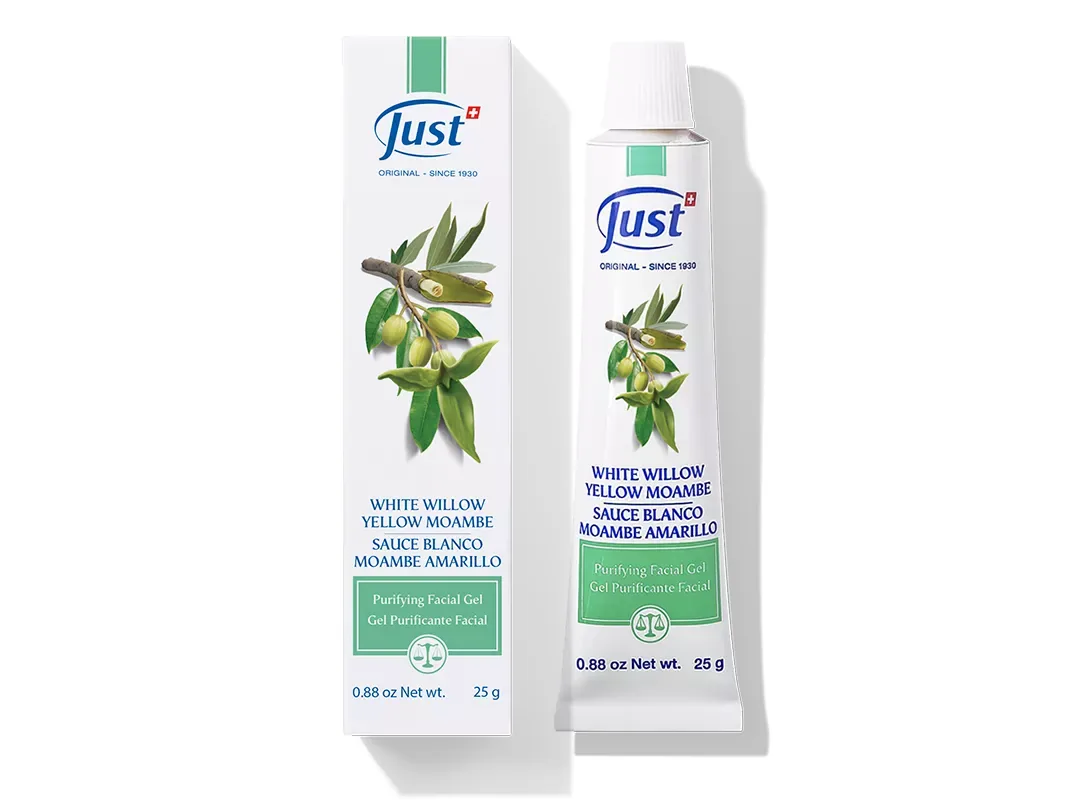 Gel Purificante Facial de la línea Vital Just de Swiss Just para el cuidado facial — Rincón de Bienestar