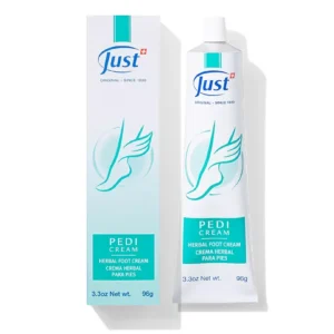 Pedicream Crema para Pies de Swiss Just para el cuidado de los pies — Rincón de Bienestar
