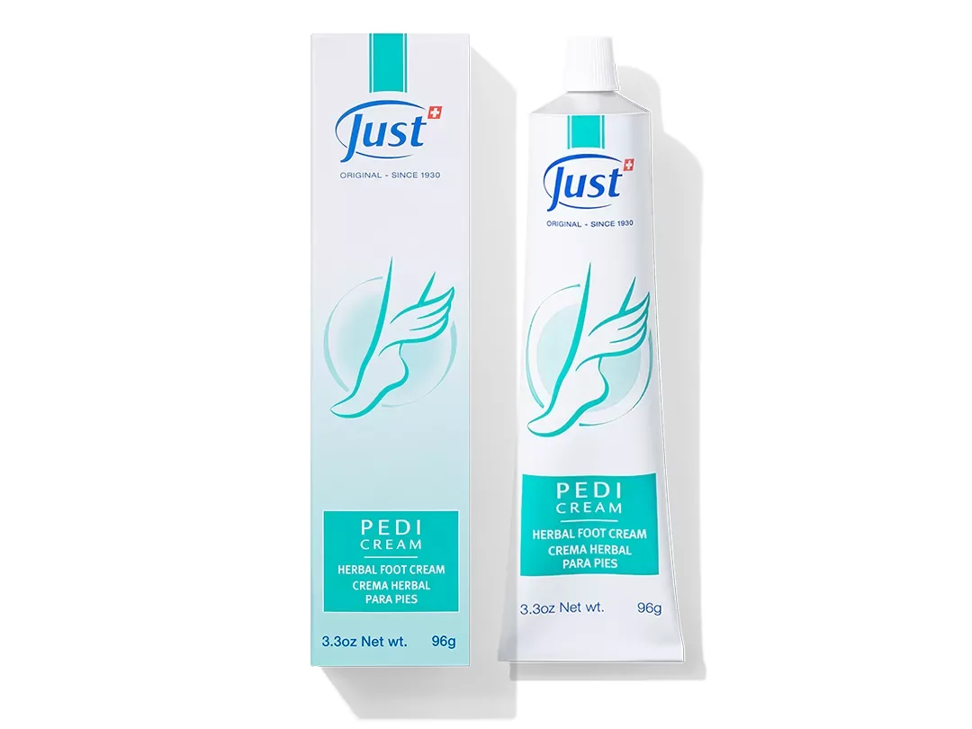 Pedicream Crema para Pies de Swiss Just para el cuidado de los pies — Rincón de Bienestar