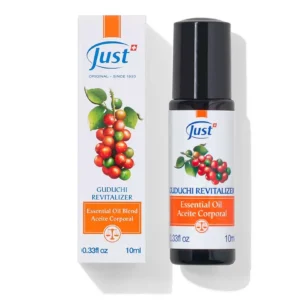 Revitalizador Guduchi de Swiss Just, mezcla de aceites esenciales para aromaterapia — Rincón de Bienestar