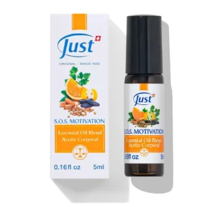 S.O.S. Motivation de Swiss Just, mezcla de aceites esenciales para aromaterapia — Rincón de Bienestar