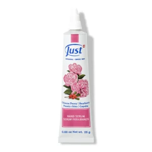 Sérum para Manos con Peonía y Gayuba de Swiss Just para el cuidado de las manos — Rincón de Bienestar
