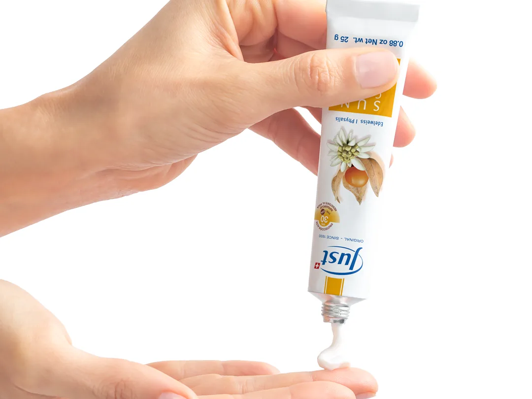 Sun Care FPS 30 de la línea Vital Just de Swiss Just para el cuidado facial — Rincón de Bienestar