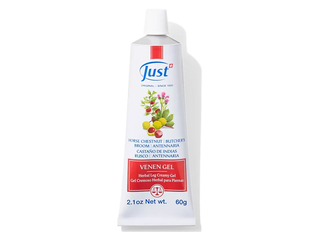 Venen Gel de Swiss Just para piernas cansadas — Rincón de Bienestar